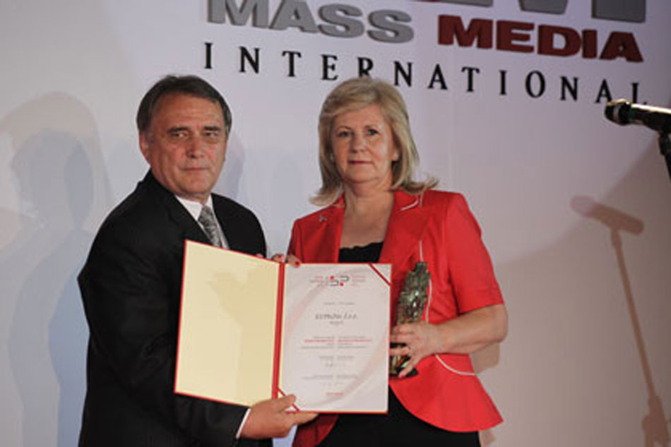 Kompanija Keprom laureat prestižne nagrade Biznis partner za 2012. godinu
