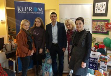 Kompanija Keprom uručila donaciju NURDOR-u