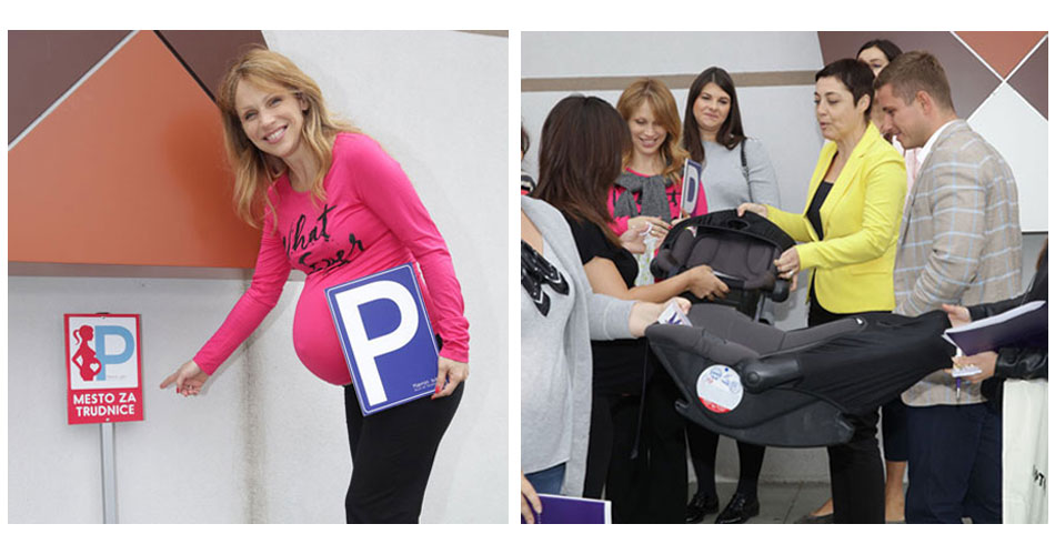 Kompanija Keprom podržala akciju obeležavanja parking mesta za trudnice