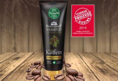 Kräuterhof kofeinski šampon double effect dobio nagradu Izabrani proizvod godine